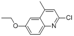 2-Chloro-6-ethoxy-4-methylquinoline Structure,857801-72-0Structure