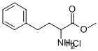 (2S)-1-methoxy-1-oxo-4-phenyl-2-butanaminium chloride Structure,85808-33-9Structure