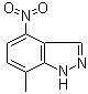 7-Methyl-4-nitro-1h-indazole Structure,858227-24-4Structure