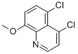 4,5-Dichloro-8-methoxyquinoline Structure,858470-85-6Structure