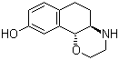 (+)-3,4,4a,5,6,10b-六氢-2H-萘并[1,2-b][1,4]噁嗪-9-醇盐酸盐结构式_858517-21-2结构式