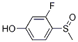 3-Fluoro-4-(methylsulfinyl)phenol Structure,859538-50-4Structure