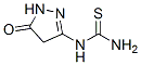 (7CI)-1-(5-氧代-2-吡唑-3-基)-2-硫脲结构式_859802-49-6结构式