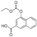 4-[(Ethoxycarbonyl)oxy]-2-naphthalenecarboxylic acid Structure,859921-58-7Structure