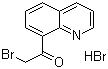 8-(2-溴代乙酰基)喹啉氢溴酸盐结构式_859962-48-4结构式