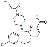 Methyl 8-chloro-11-[1-(ethoxycarbonyl)-4-piperidinylidene]-6,11-dihydro-5H-benzo[5,6]cyclohepta[1,2-b]pyridine-2-carboxylate Structure,860010-37-3Structure