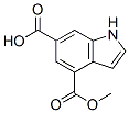 4,6-吲哚二羧酸甲酯结构式_86012-83-1结构式