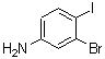 3-Bromo-4-iodoaniline Structure,860435-38-7Structure