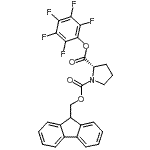 Fmoc-Pro-OPfp结构式_86060-90-4结构式