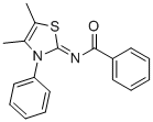 N-(4,5-dimethyl-3-phenylthiazol-2(3h)-ylidene)benzamide Structure,860683-32-5Structure