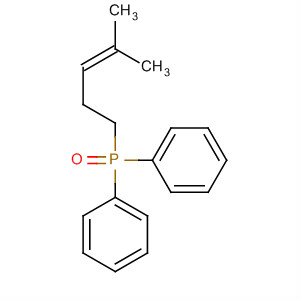 (4-Methyl-3-penten-1-yl) diphenyl phosphine oxide Structure,86105-38-6Structure