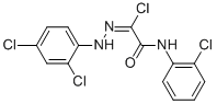 2-氯-N-(2-氯苯基)-2-[2-(2,4-二氯苯基)亚肼基]乙酰胺结构式_861322-29-4结构式