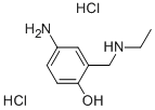 2-[(Ethylamino)methyl]-4-aminophenol dihydrochloride Structure,86177-06-2Structure