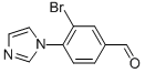 3-Bromo-4-(1H-imidazol-1-yl)Benzaldehyde Structure,861932-08-3Structure