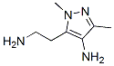 1H-pyrazole-5-ethanamine,4-amino-1,3-dimethyl - Structure,862373-66-8Structure