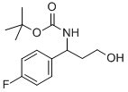 3-N-boc-amino-3-(4-fluoro-phenyl)-propan-1-ol Structure,862466-16-8Structure