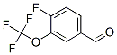 4-Fluoro-3-(trifluoromethoxy)benzaldehyde Structure,86256-48-6Structure