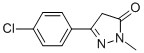 5-(4-Chlorophenyl)-2,4-dihydro-2-methyl-3h-pyrazol-3-one Structure,862588-62-3Structure