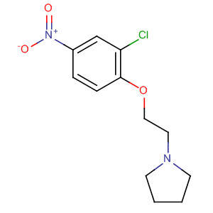 1-(2-(2-Chloro-4-nitrophenoxy)ethyl)pyrrolidine Structure,862874-67-7Structure