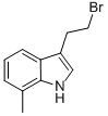 1H-indole,3-(2-bromoethyl)-7-methyl- Structure,863289-24-1Structure