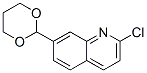 (9CI)-2-氯-7-(1,3-二噁烷-2-基)-喹啉结构式_863549-12-6结构式