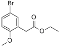 Ethyl (5-bromo-2-methoxyphenyl)-acetate Structure,863562-62-3Structure