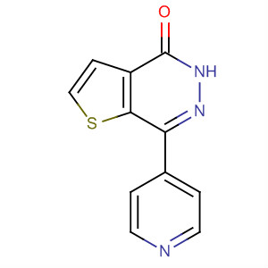 7-(4-吡啶)-噻吩并[2,3-d]吡嗪-4(5h)-酮结构式_863602-36-2结构式