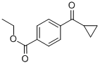 Ethyl 4-(cyclopropanecarbonyl)benzoate Structure,863769-67-9Structure