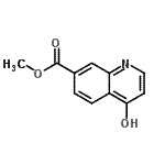 4-Oxo-1,4-dihydro-quinoline-7-carboxylic acid methyl ester Structure,863785-96-0Structure