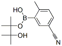 Benzonitrile, 4-methyl-3-(4,4,5,5-tetramethyl-1,3,2-dioxaborolan-2-yl)- Structure,863868-32-0Structure