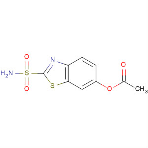 6-(乙酰基氧基)-2-苯并噻唑磺酰胺结构式_86394-99-2结构式