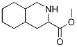 Methyl decahydroisoquinoline-3-carboxylate Structure,86461-59-8Structure