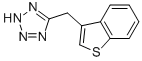 5-Benzo[b]thiophen-3-ylmethyl-2h-tetrazole Structure,864685-43-8Structure