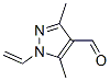 1H-pyrazole-4-carboxaldehyde,1-ethenyl-3,5-dimethyl- Structure,864723-39-7Structure