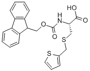 (R)-2-(fmoc-amino)-3-(thiophen-2-ylmethylsulfanyl)-propionic acid Structure,864754-04-1Structure