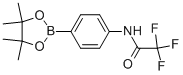 2,2,2-三氟-n-[4-(4,4,5,5-四甲基-[1,3,2]二噁硼烷-2-基)-苯基]-乙酰胺结构式_864754-08-5结构式