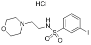 3-Iodo-n-(2-morpholin-4-yl-ethyl )-benzenesulfonamide hydrochloride Structure,864759-45-5Structure