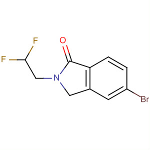 5-Bromo-2-(2,2-difluoroethyl)isoindolin-1-one Structure,864867-22-1Structure