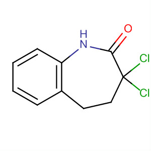 3,3-Dichloro-2,3,4,5-tetrahydro-1h-<1>benzazepin-2-one Structure,86499-22-1Structure