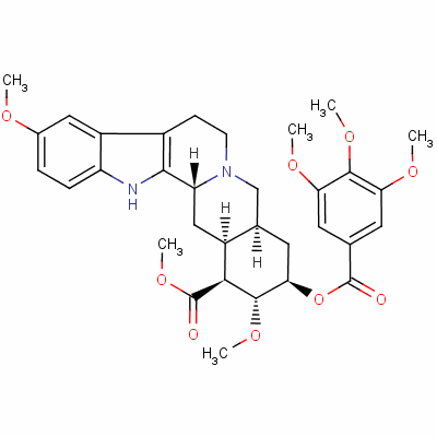 甲氧蛇根平定结构式_865-04-3结构式