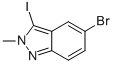 5-溴-3-碘-2-甲基-2H-吲唑结构式_865156-35-0结构式