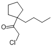 Ethanone, 1-(1-butylcyclopentyl)-2-chloro-(9ci) Structure,86518-88-9Structure