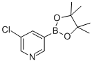 Pyridine, 3-chloro-5-(4,4,5,5-tetramethyl-1,3,2-dioxaborolan-2-yl)- Structure,865186-94-3Structure