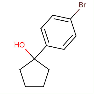 1-(4-Bromophenyl)cyclopentanol Structure,865204-03-1Structure