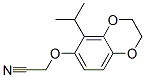 Acetonitrile,2-[[2,3-dihydro-5-(1-methylethyl)-1,4-benzodioxin-6-yl]oxy]- Structure,865305-55-1Structure