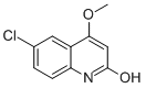 6-Chloro-4-methoxyquinolin-2-ol Structure,865817-83-0Structure