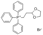 2-(1,3-二氧戊环-2-基)乙基三苯基溴化鏻结构式_86608-70-0结构式