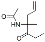 (9ci)-n-[1-甲基-1-(1-氧代丙基)-3-丁烯]-乙酰胺结构式_866105-60-4结构式