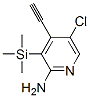 2-氨基-5-氯-3-三甲基甲硅烷基乙酰基吡啶结构式_866318-90-3结构式