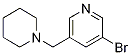 3-Bromo-5-(piperidin-1-ylmethyl)pyridine Structure,866327-70-0Structure